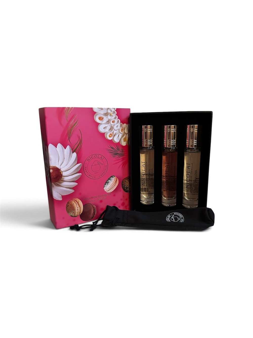 Nicolaï Travel Spray Trio - Pink Gift Set NWOT